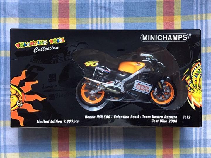 未開封 限定品 ミニチャンプス 1/12 ホンダ NSR500 ロッシ