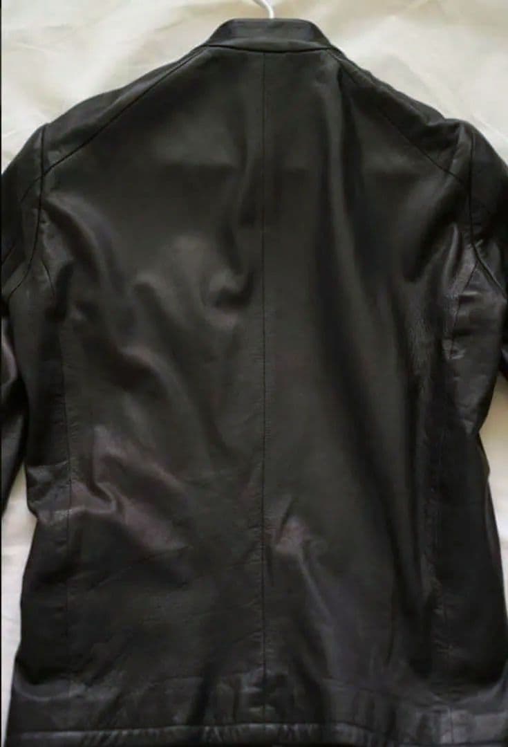 美品　ディアスキン シングルライダースジャケット　ATTACHMENT　鹿革