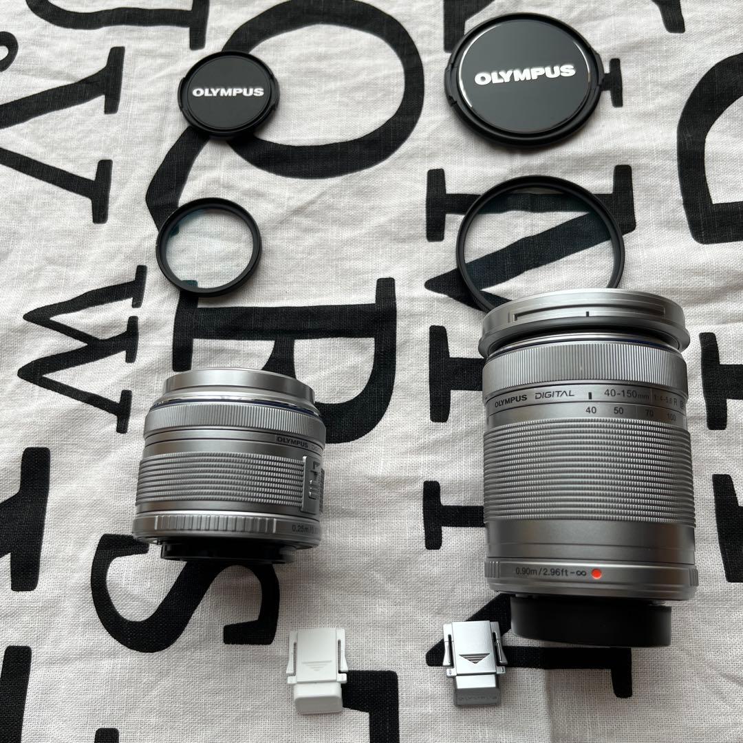 OLYMPUS ズームレンズセット 14-42mm 、40-150mm