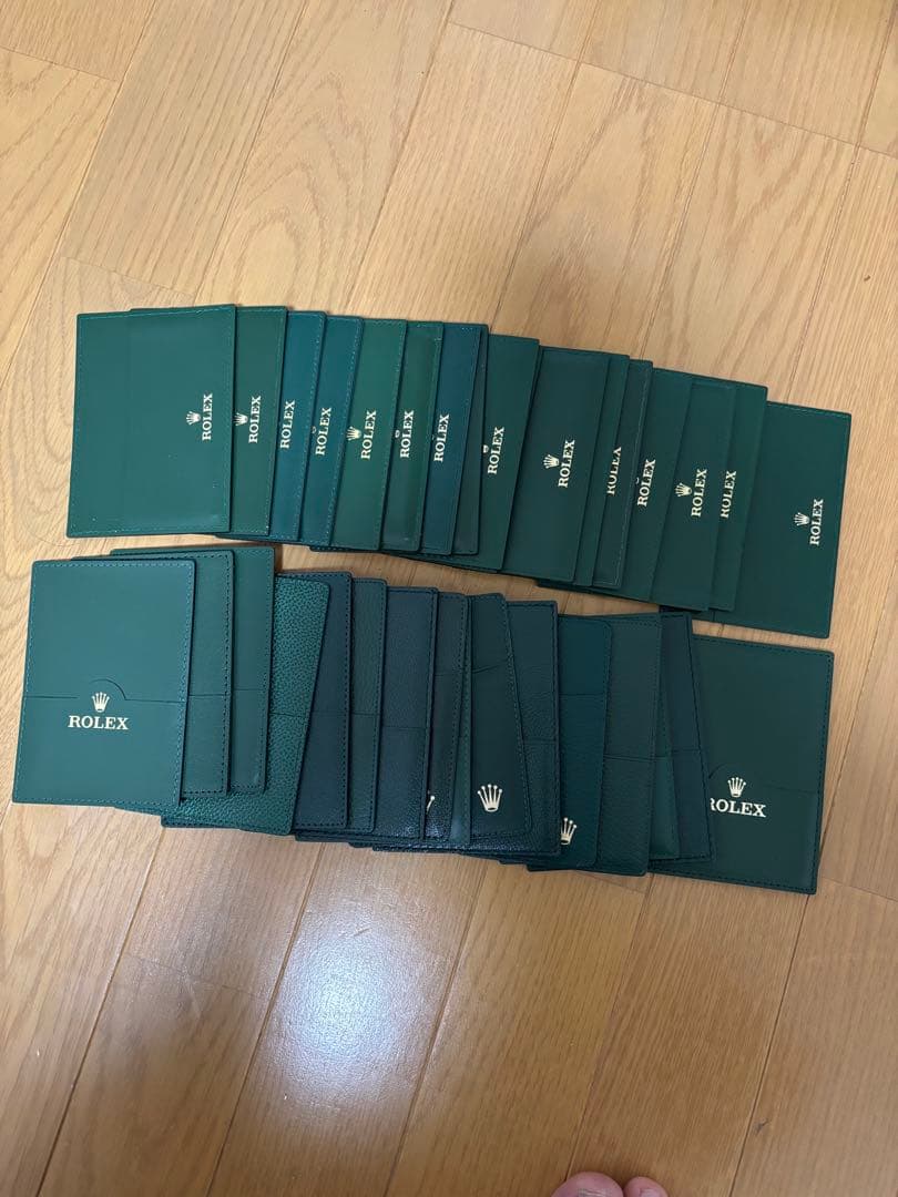 ロレックスRolexカードケース33枚セット 横型17枚　縦型16枚