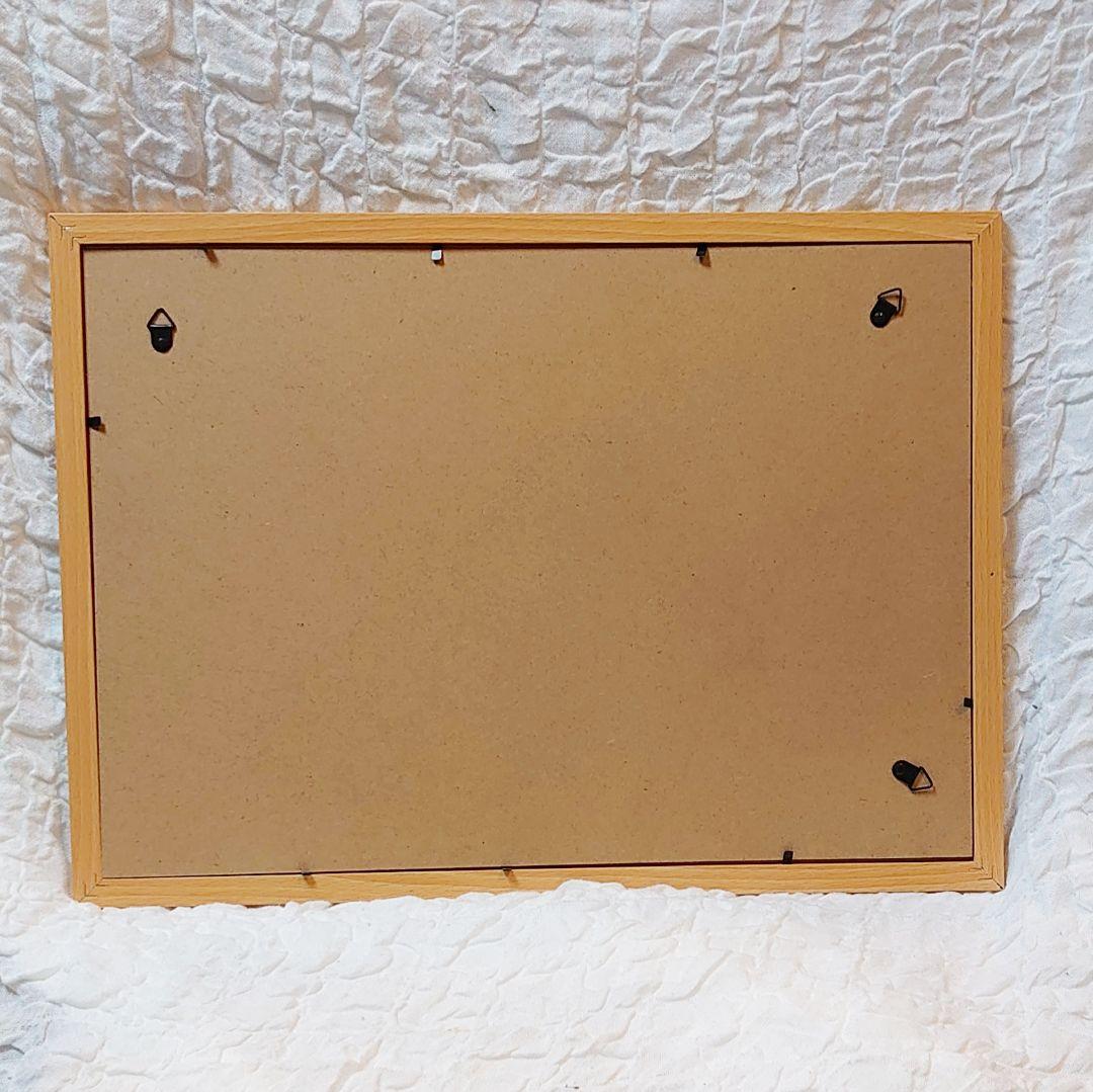 油絵 絵画 咲いた白の広場【Ａ3】