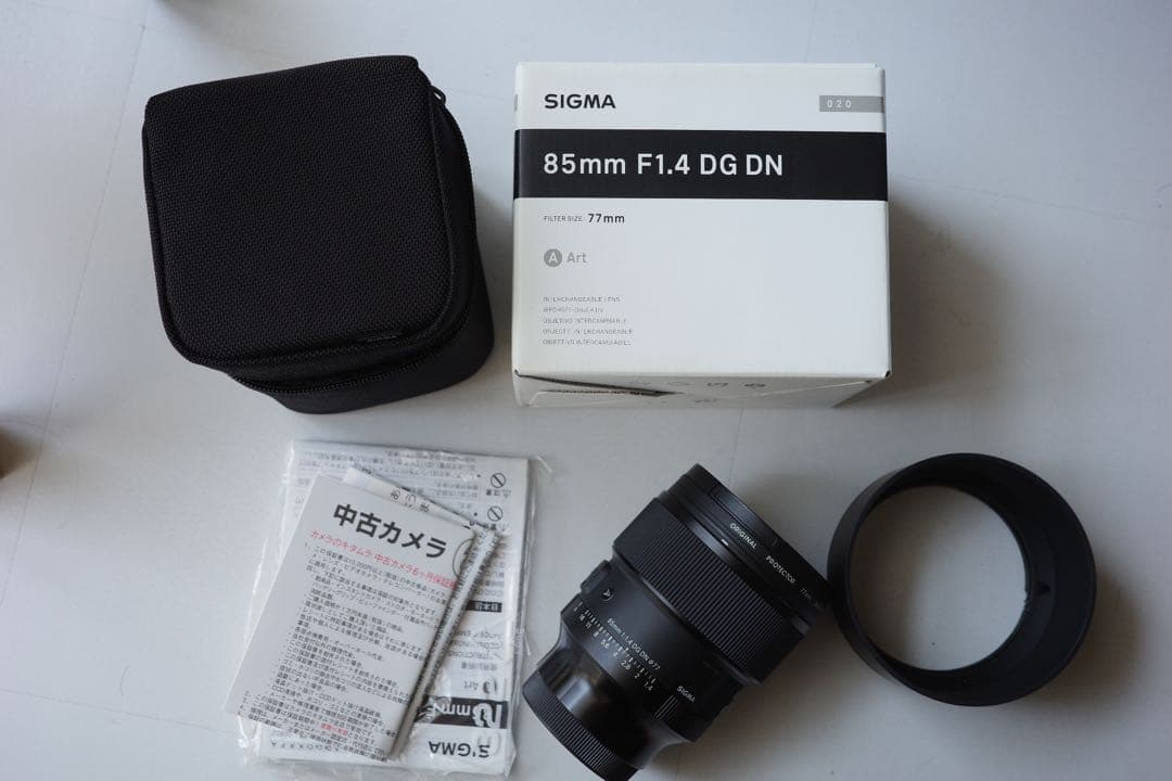 レンズ(単焦点) sigma 85mm f1.4 DG DN art