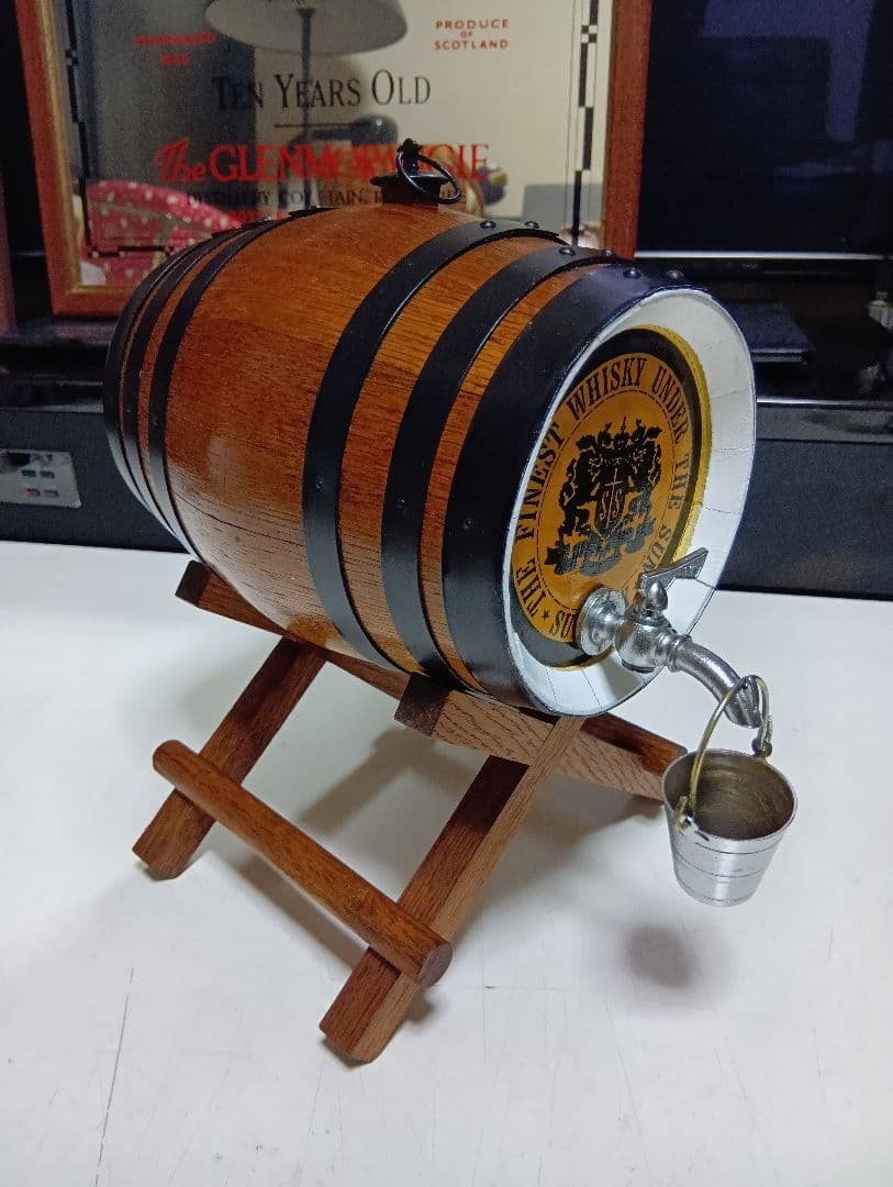 1970's　非売品　サントリー　山﨑蒸留所　初号樽型　店頭備品