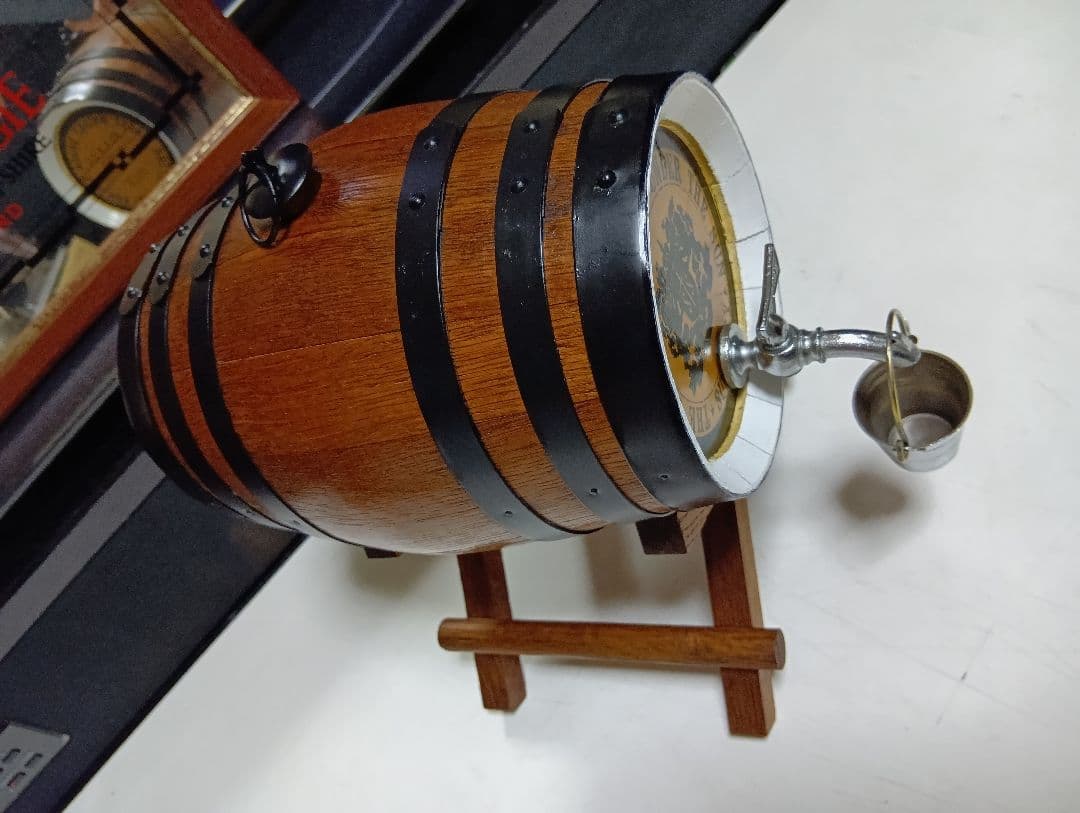 1970's　非売品　サントリー　山﨑蒸留所　初号樽型　店頭備品