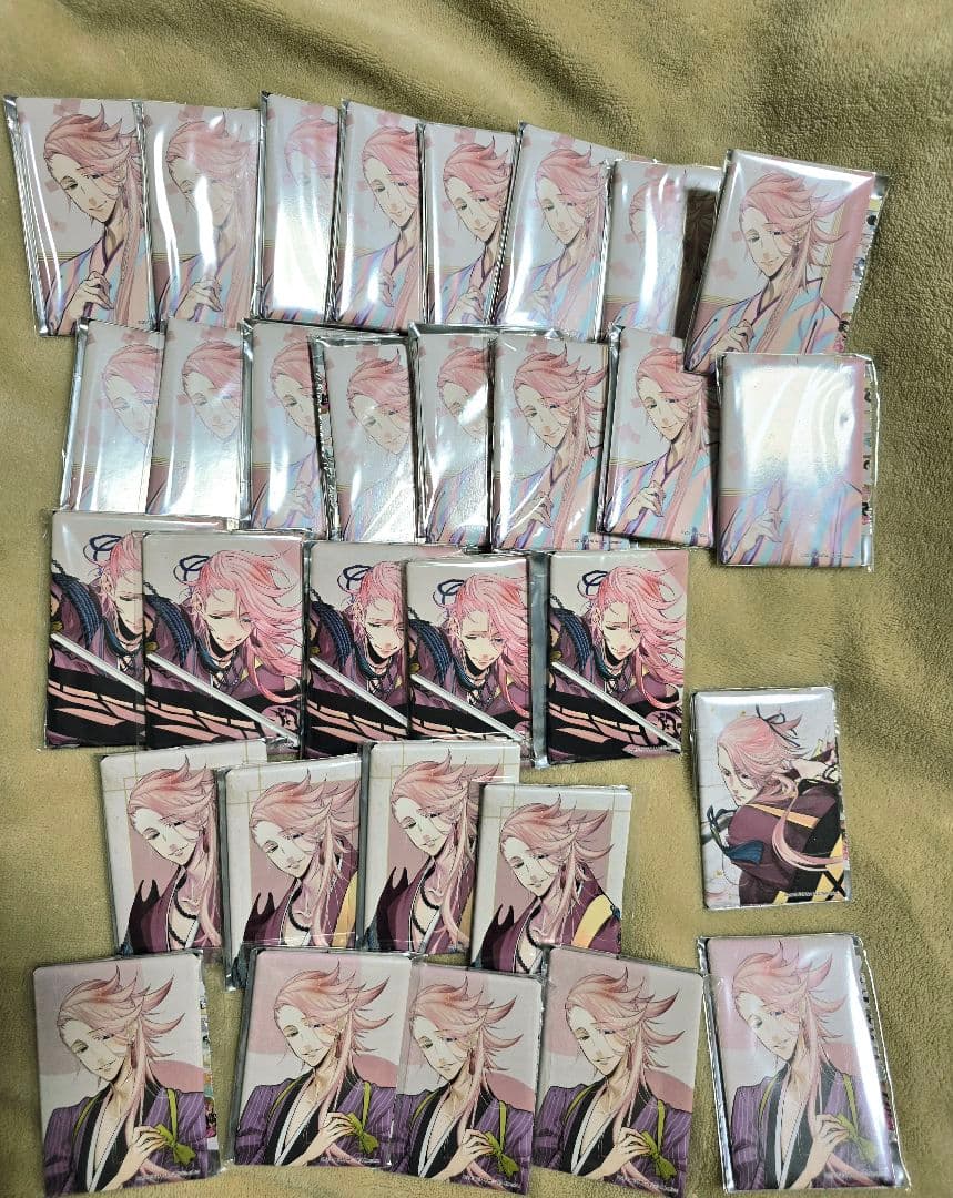 刀剣乱舞 宗三左文字 スクエア缶バッジ