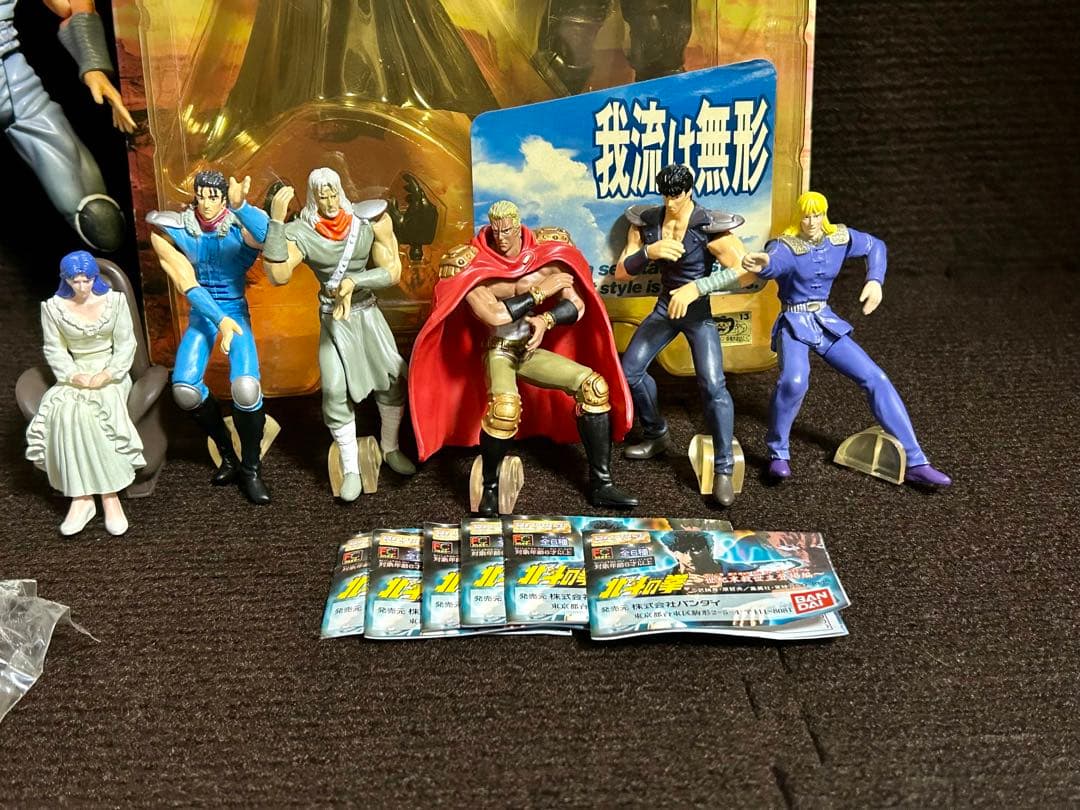 北斗の拳　199X  ジュウザ限定　レイ　世紀末救世主登場編 コンプ　胸像