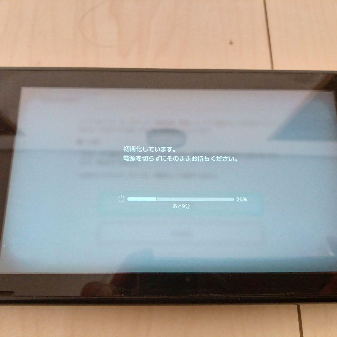 中古Nintendo Switch1 本体 青/赤 未対策機