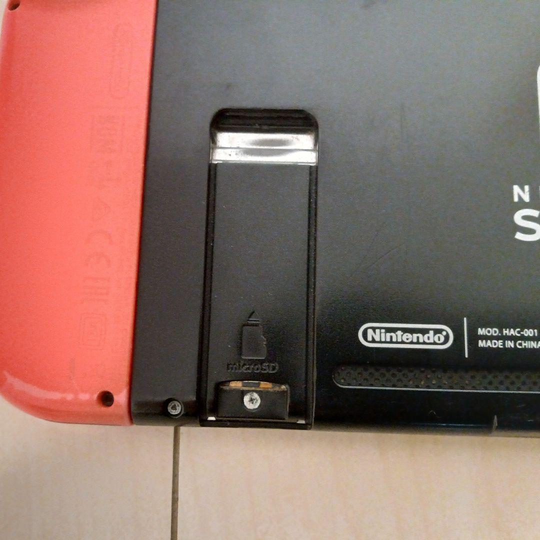 中古Nintendo Switch1 本体 青/赤 未対策機