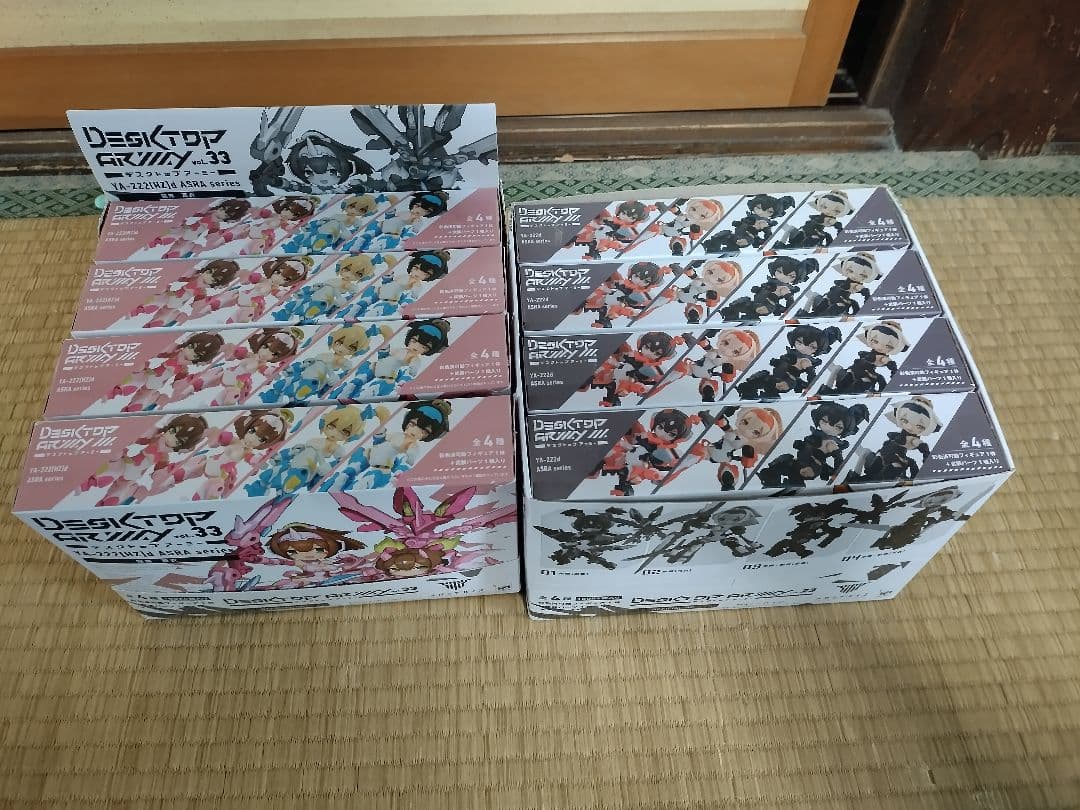 デスクトップアーミーvol.23　vol.33　メガミデバイス朱羅　コンプセット