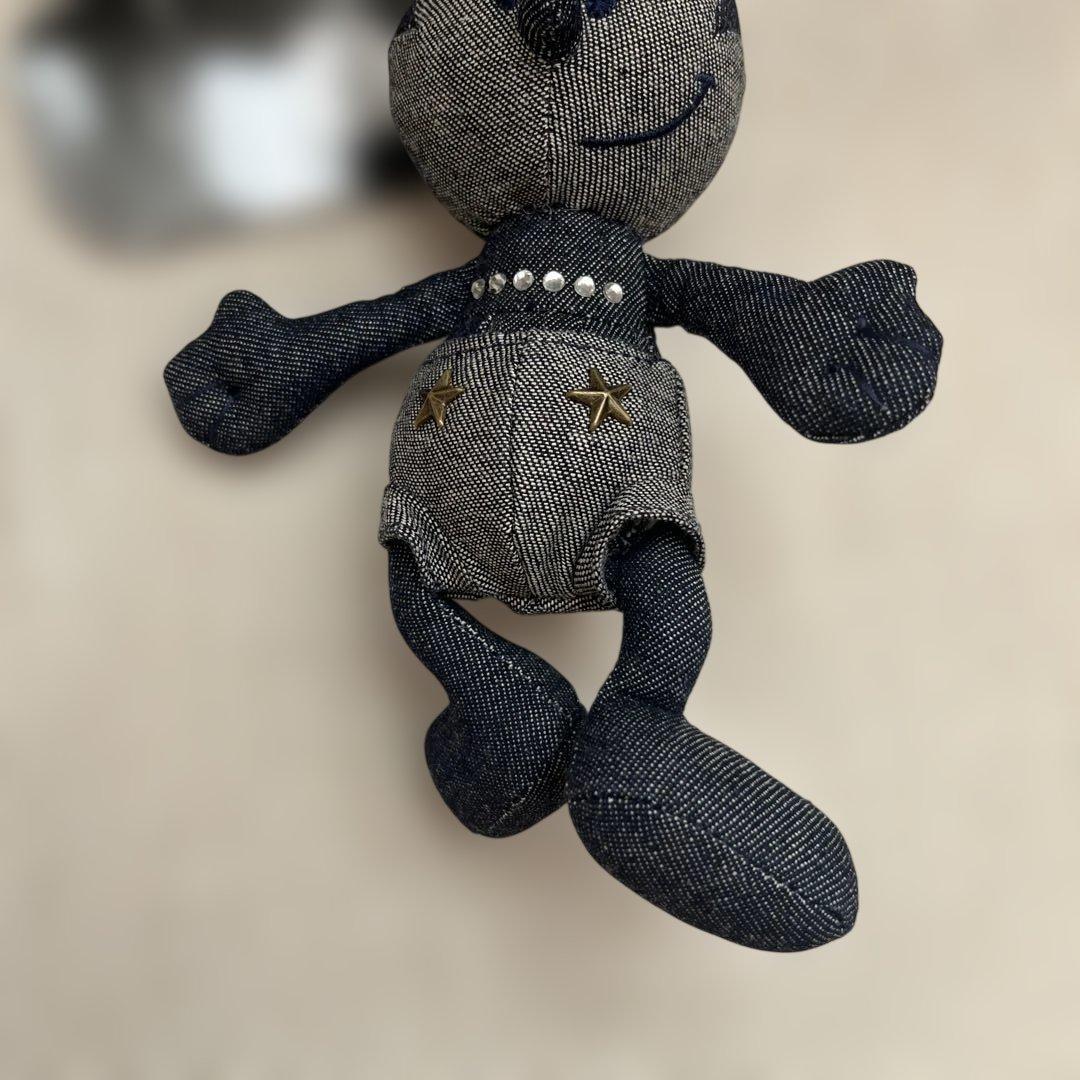 オズワルド デニム キーチェーン　タオル　小物入れ　平成レトロ　ディズニーストア