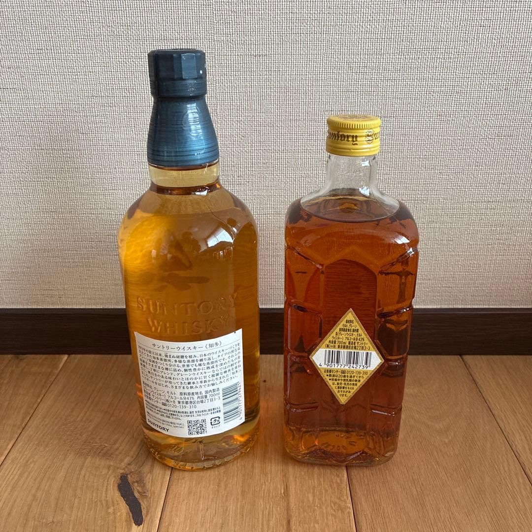 サントリー 知多 ウイスキー 700ml 43% 角瓶　復刻