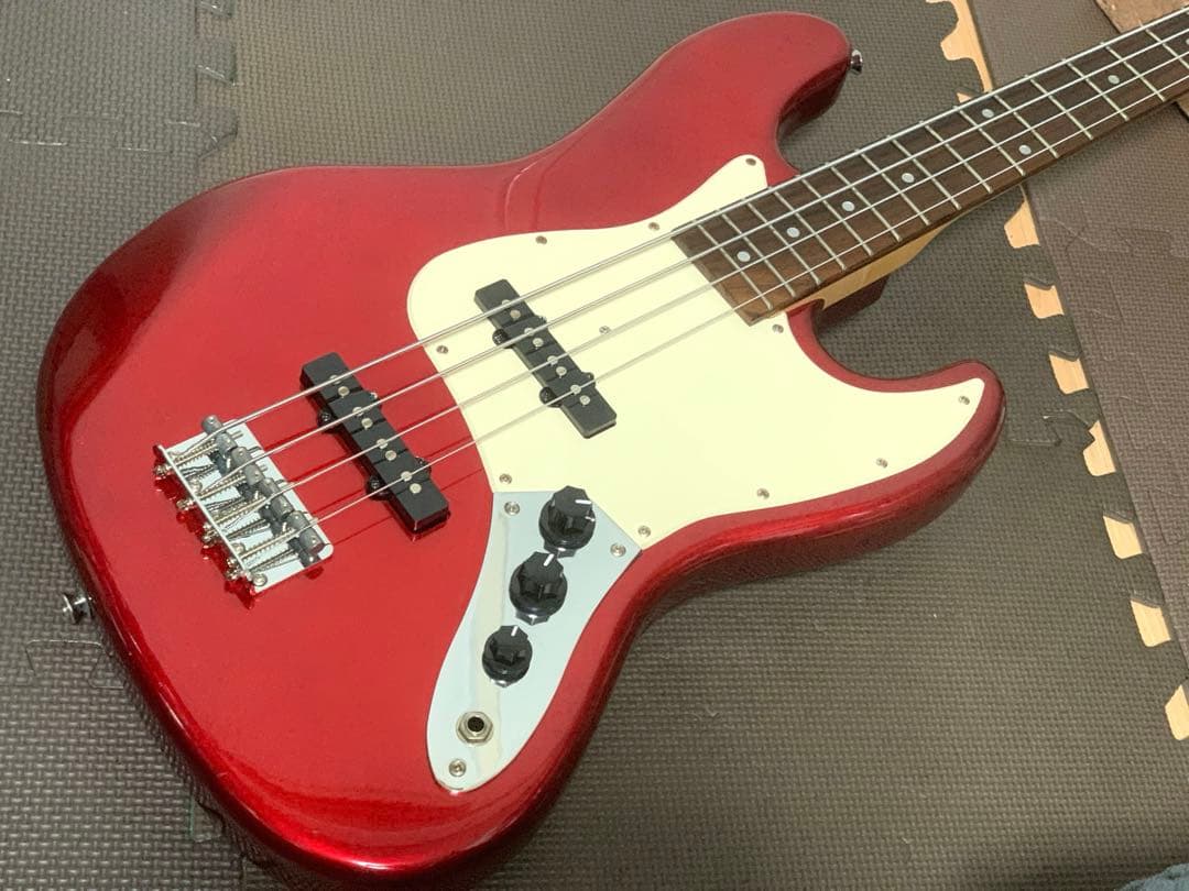 Edgar JB JAZZ BASS ジャズベース ジャズベ 赤 エレキベース