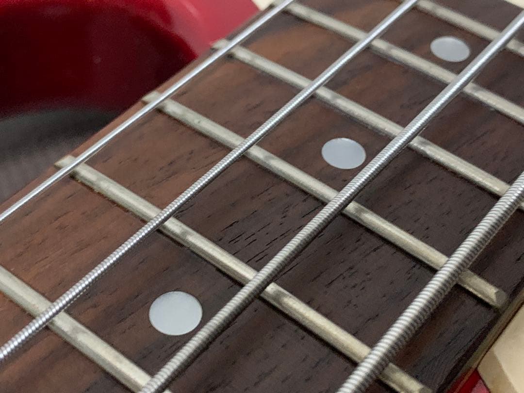 Edgar JB JAZZ BASS ジャズベース ジャズベ 赤 エレキベース