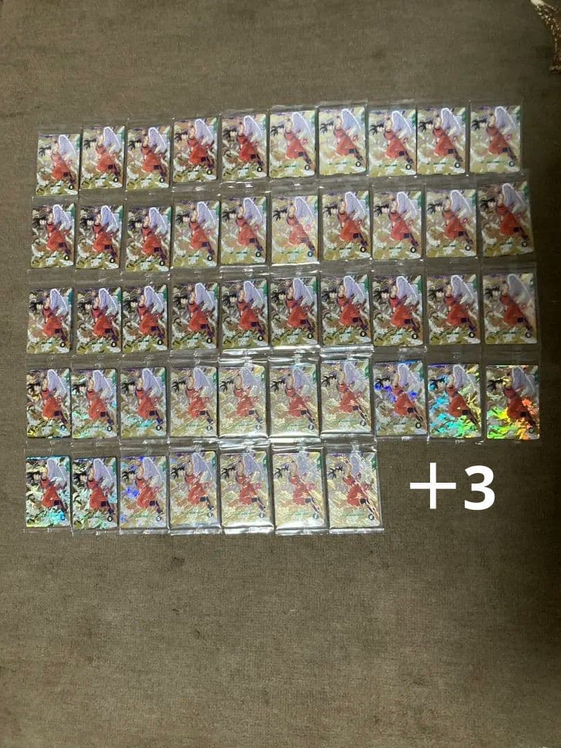 ドラゴンボールスーパーダイバーズ　店頭配布 孫悟空 ベジータバーダック50パック