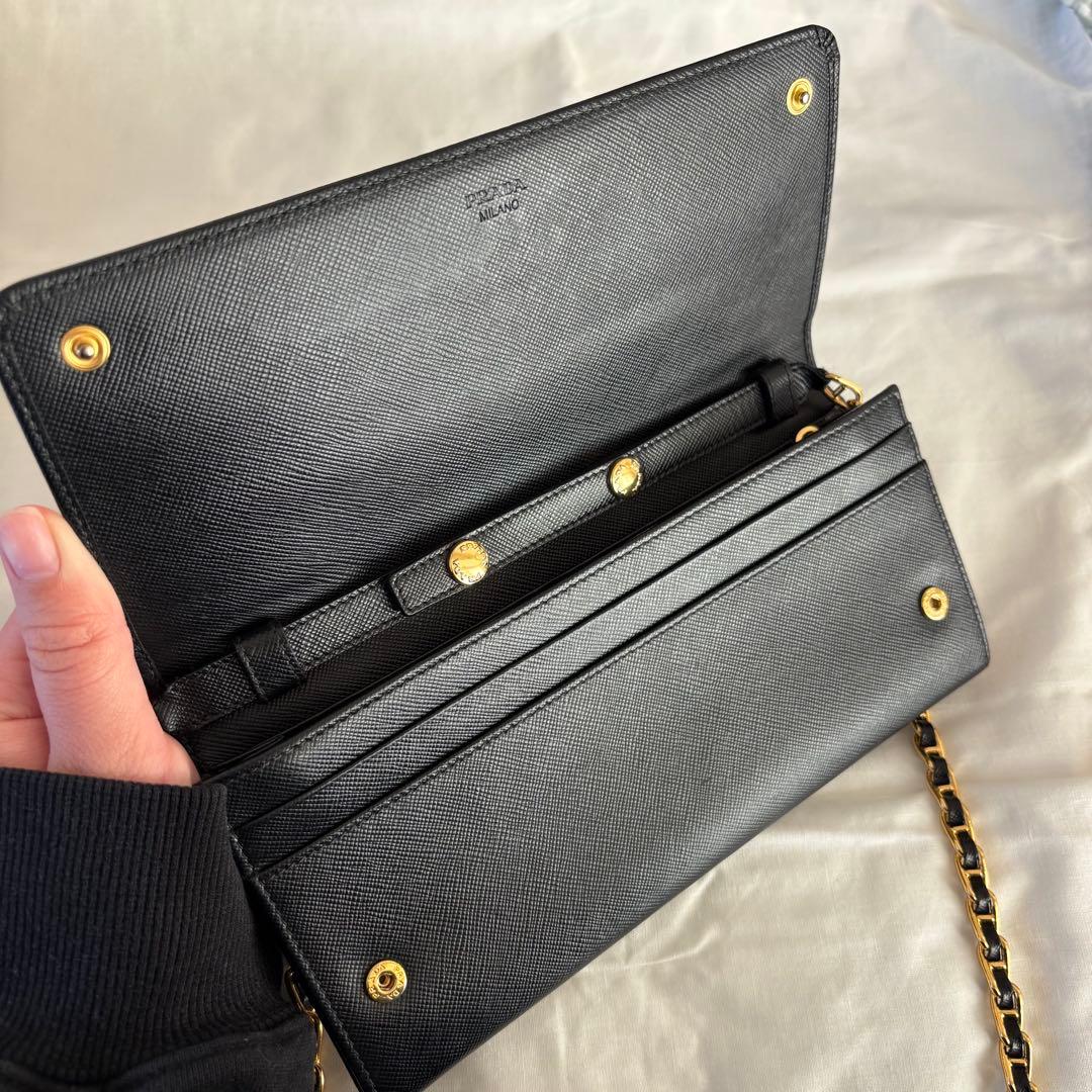 PRADA Saffiano l 1M1290 ブラック