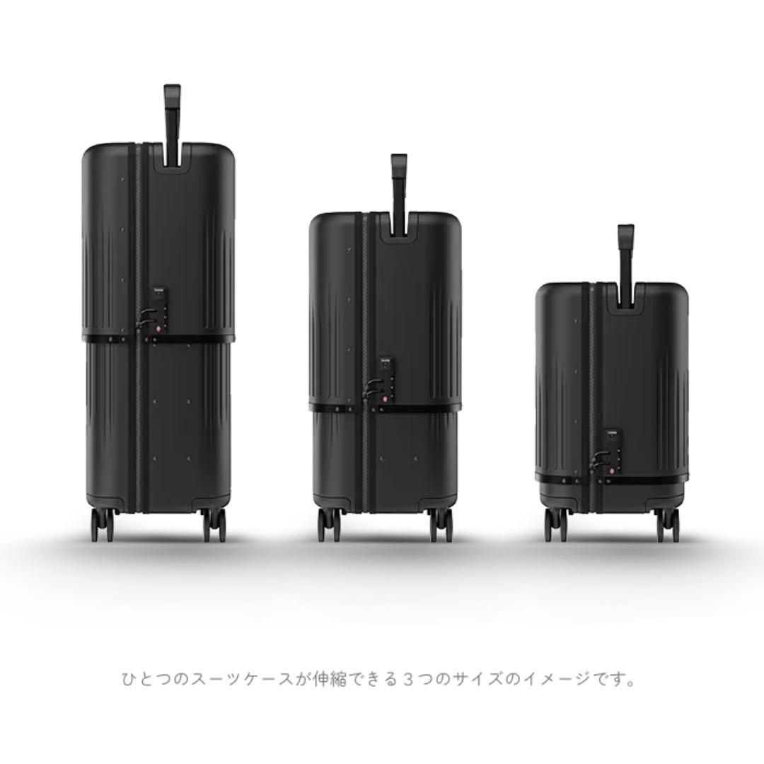 【未使用】VELO 拡張型ハードスーツケース ブラック