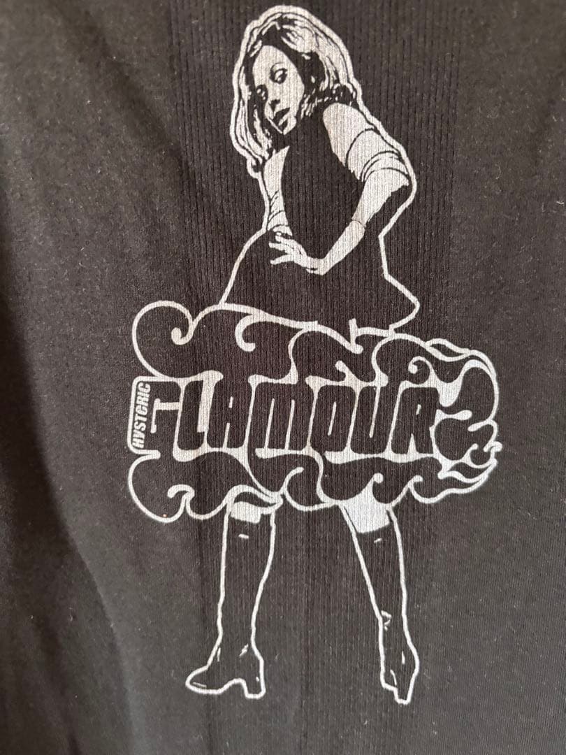 GLAMOUR グラフィックプリント タンクトップ