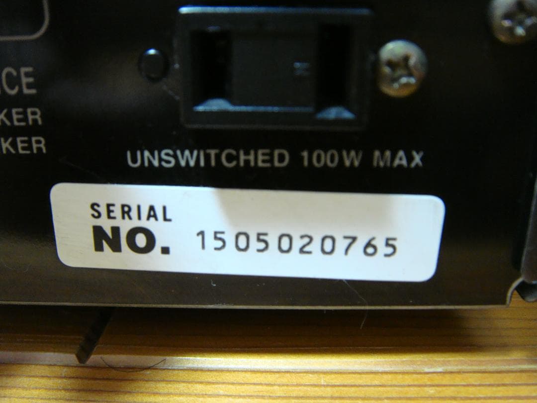 整備済 ONKYOオンキョー アンプ Integra A-912 リモコン取説付