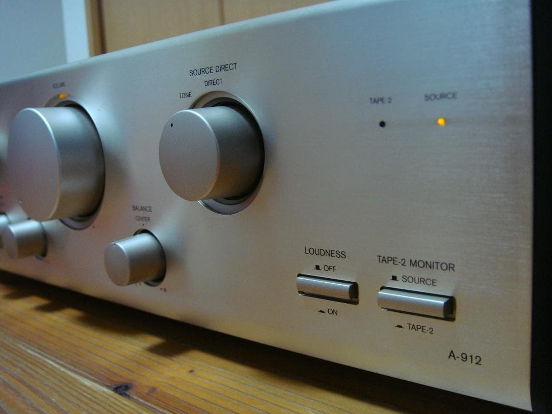 整備済 ONKYOオンキョー アンプ Integra A-912 リモコン取説付