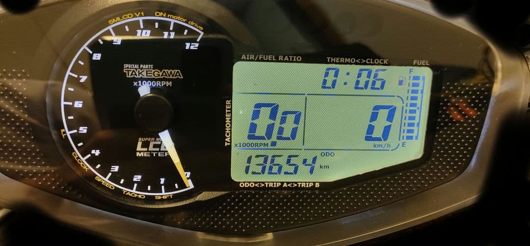 アドレスV125 武川スーパーマルチLCDメーター