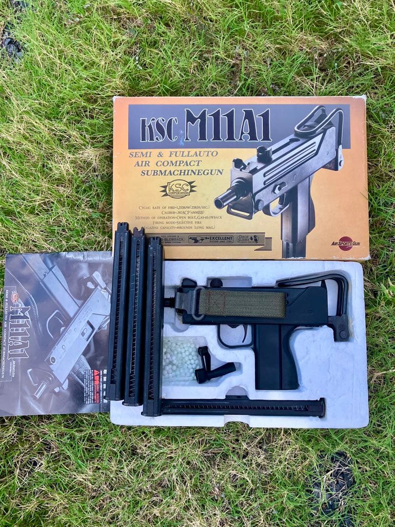 KSC ガスブローバックサブマシンガン　M11A1 イングラム　旧シリーズ