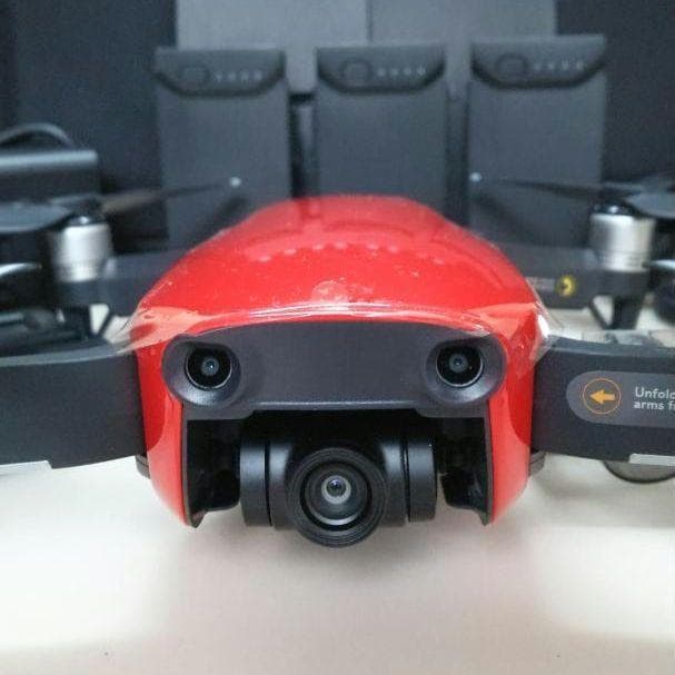 ドローン DJI MAVIC AIR （赤） 専用ケース セット