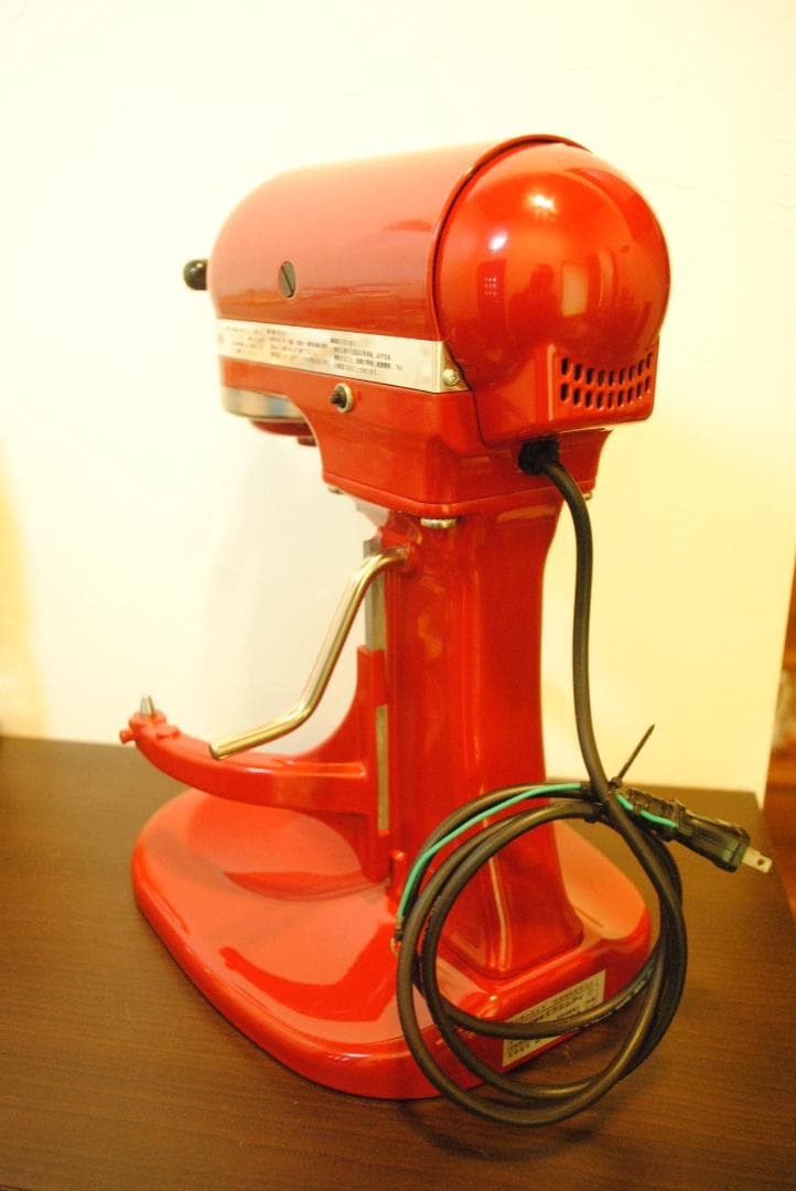 キッチンエイドスタンドミキサ Kitchenaid　KSM5 赤