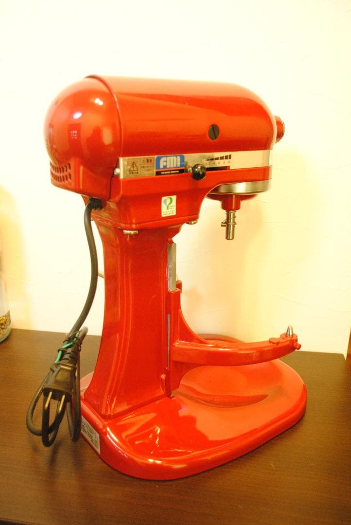キッチンエイドスタンドミキサ Kitchenaid　KSM5 赤