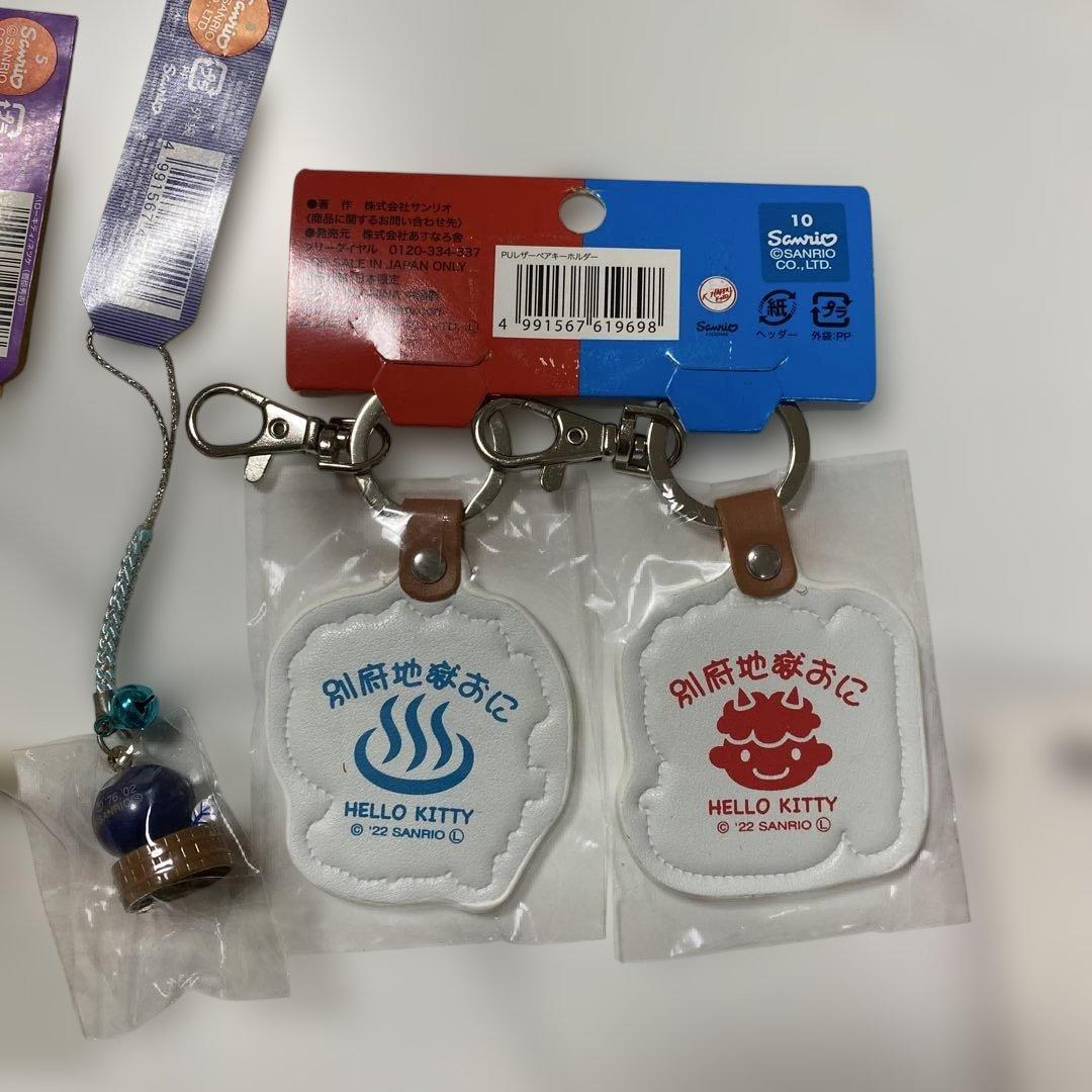 ハローキティ ご当地　ストラップ　ペンセット