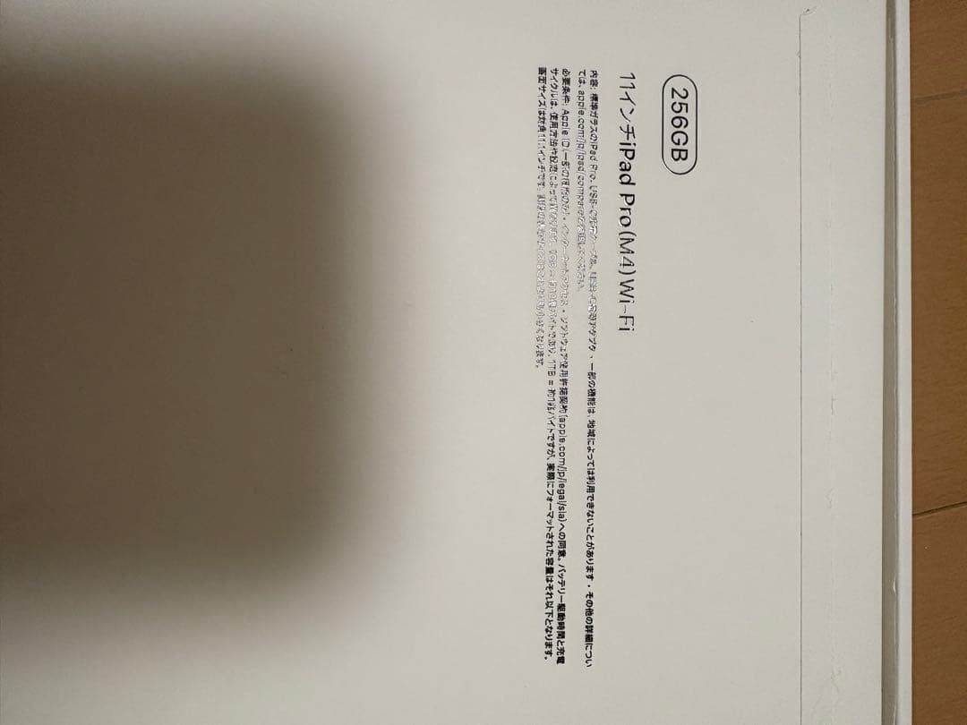 iPad Pro M4 11インチ