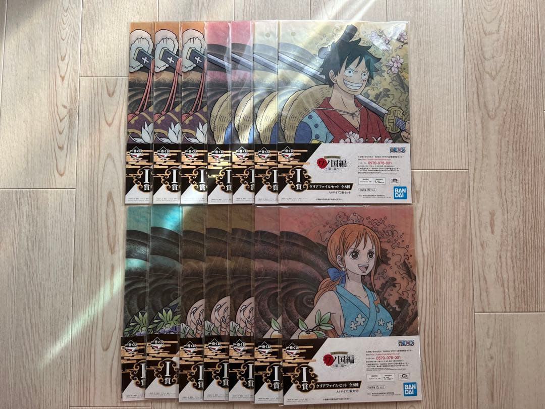 一番くじ ワンピース ワノ国編～第二幕～I賞クリアファイル