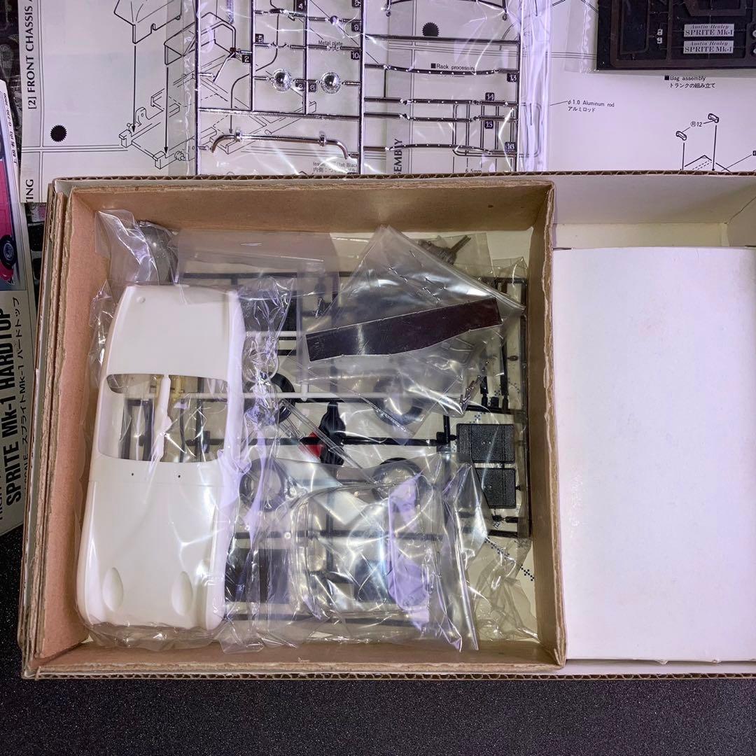 グンゼ産業　ハイテックモデル　オースチンヒーレースプライトMK1絶版2台出品