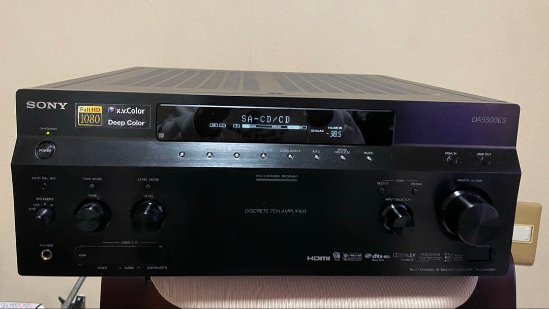 SONY DA5500ES AVアンプ