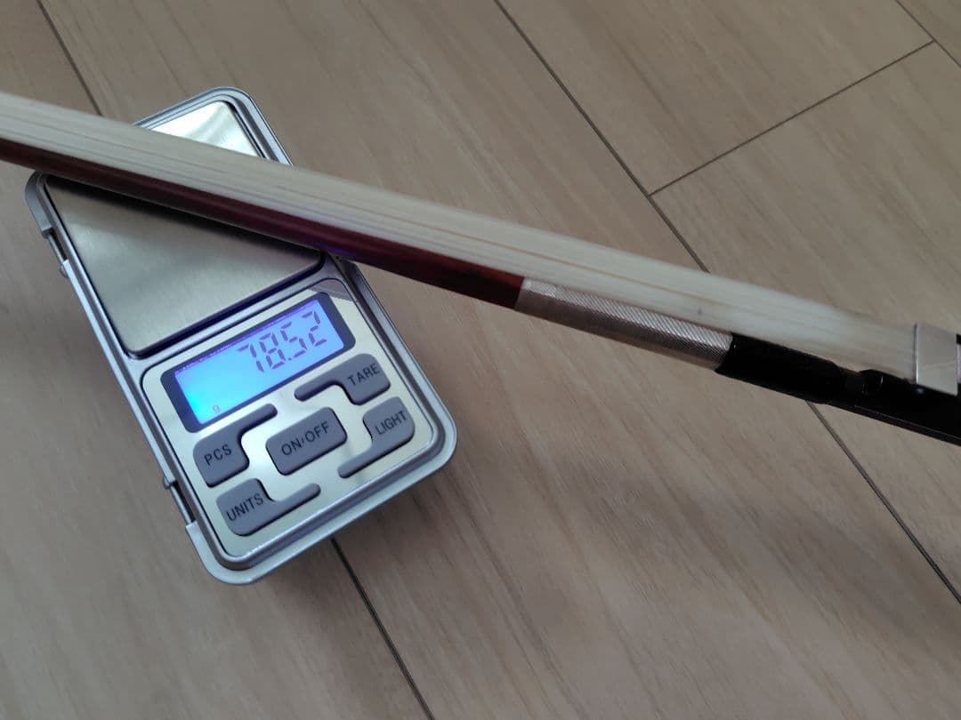 チェロ弓 SLAVIERO ATELIER 銀黒檀 製作証明書付