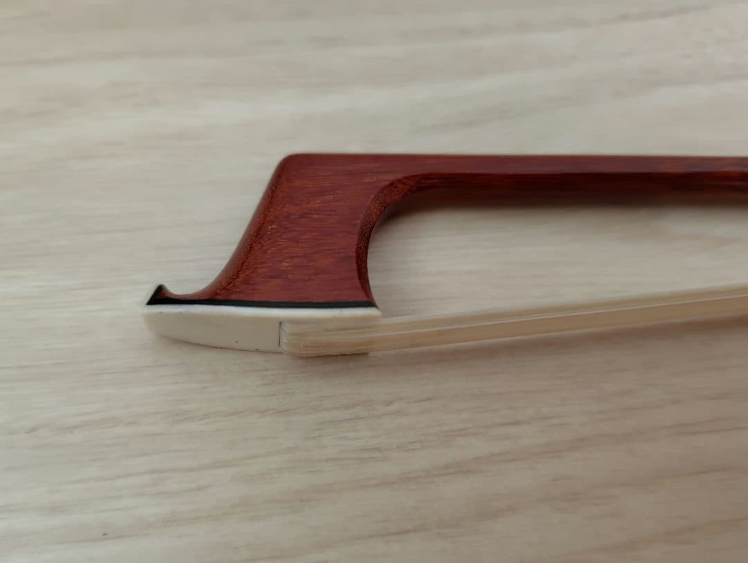 チェロ弓 SLAVIERO ATELIER 銀黒檀 製作証明書付