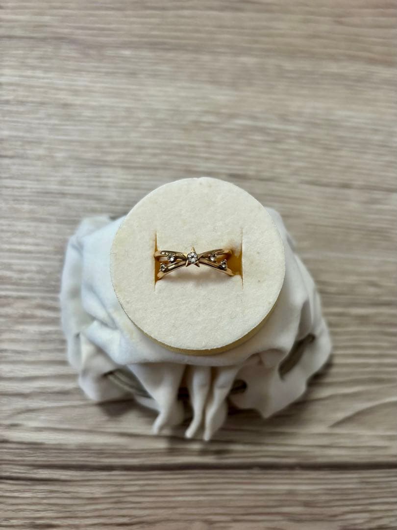 スタージュエリー K10ゴールド 星座リング