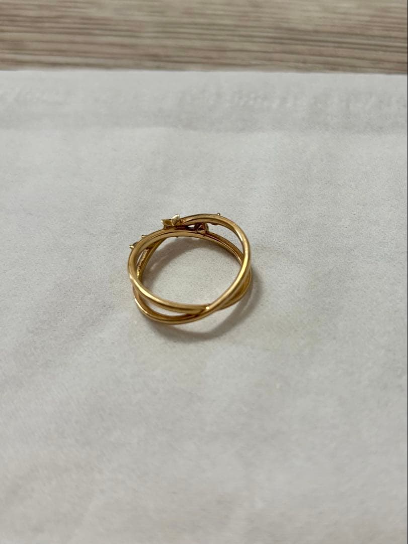 スタージュエリー K10ゴールド 星座リング