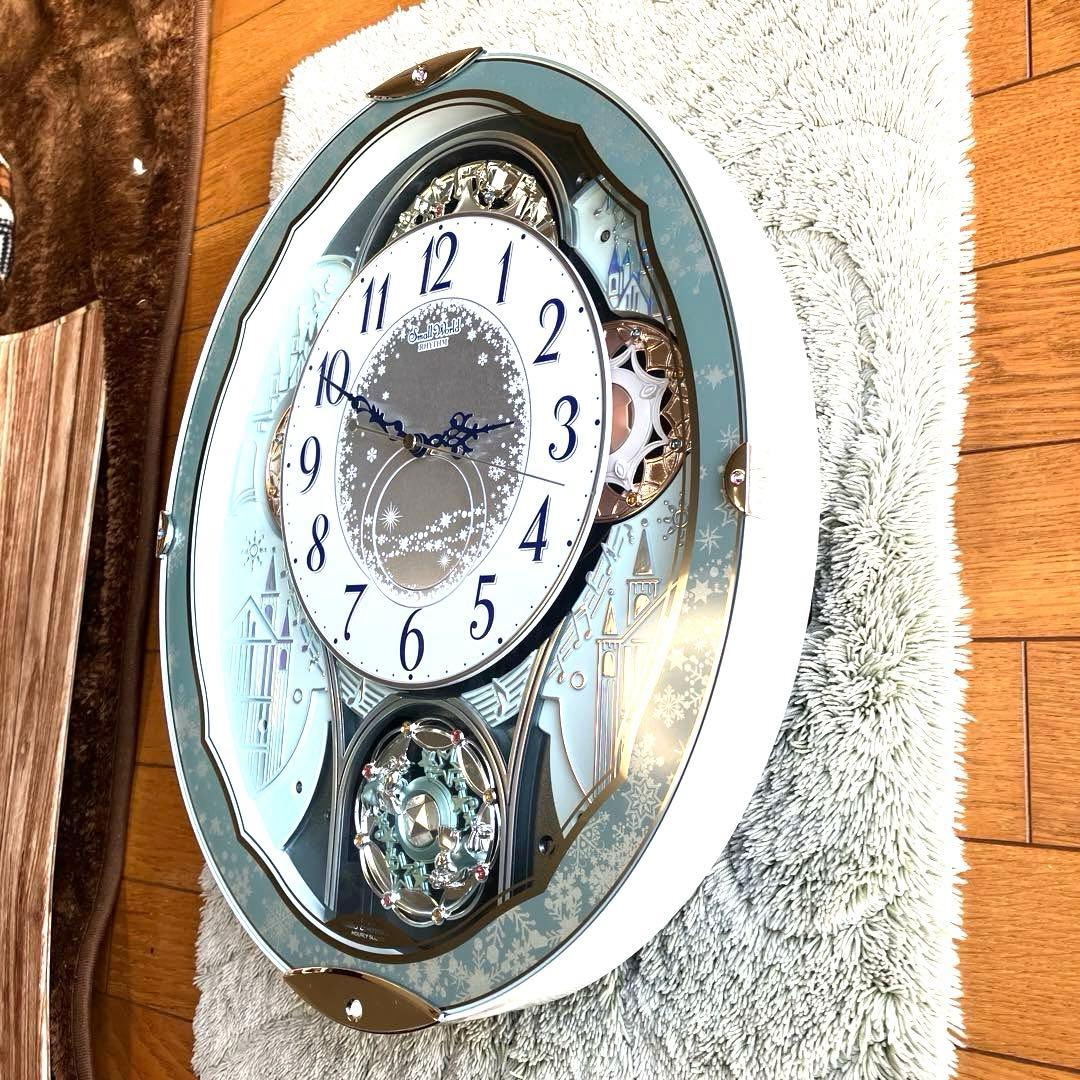 壁掛け時計　Small Worldからくり時計　スモールワ－ルド4MN 537