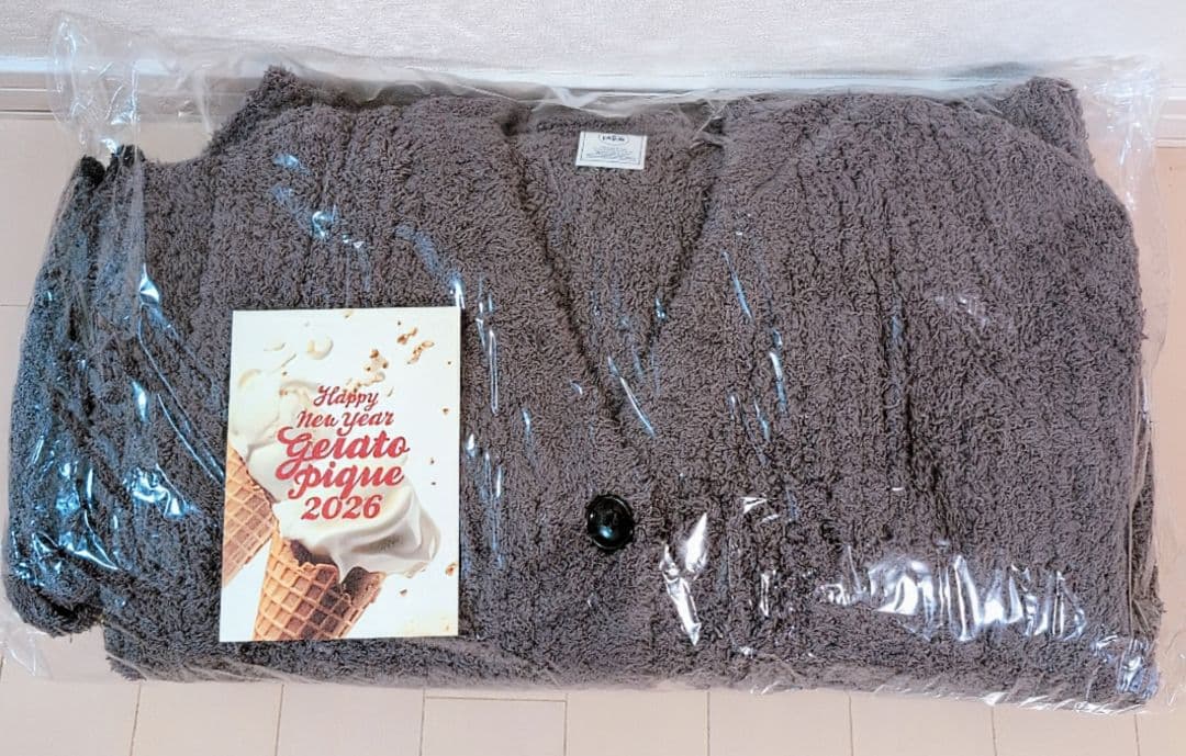 y*k様 ジェラートピケ　福袋　B 2026 モコモコカーディガン　パンツ　靴下