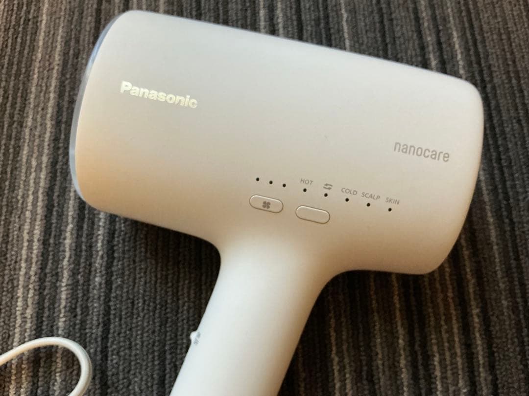 Panasonic ナノケアドライヤー /EH-NA0J-W ウォームホワイト