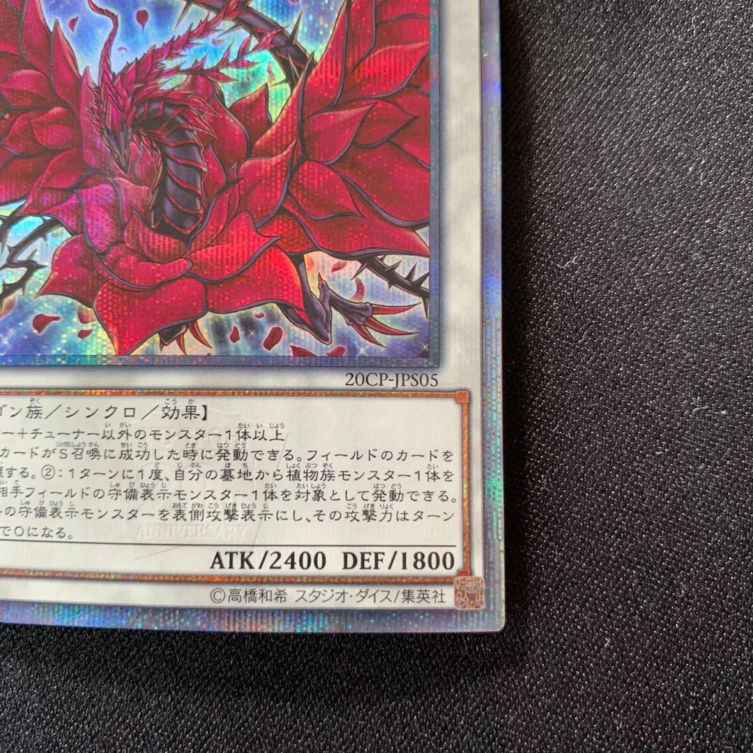 遊戯王カードブラック・ローズ・ドラゴン 20th