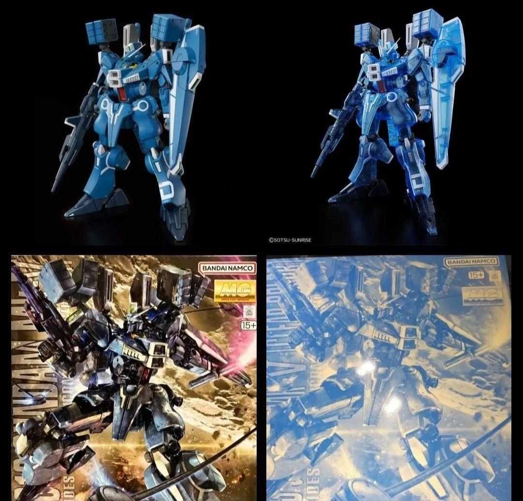 新品未組立２種セット　MG1/100 ガンダムMk-V　通常カラー&クリアカラー
