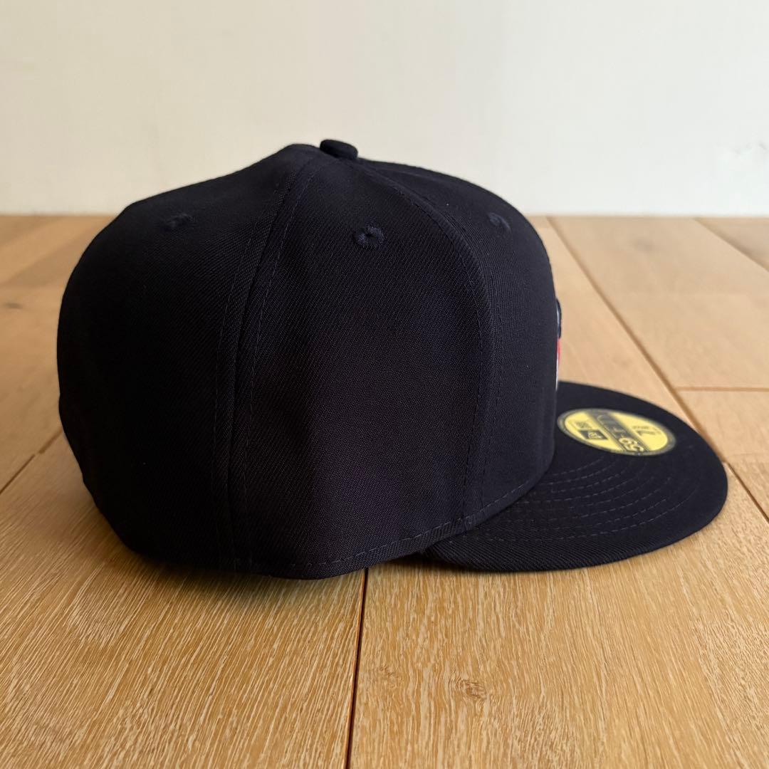 ★ニューエラ★クリーブランド・インディアンス キャップ★ネイビー★新品7 5/8
