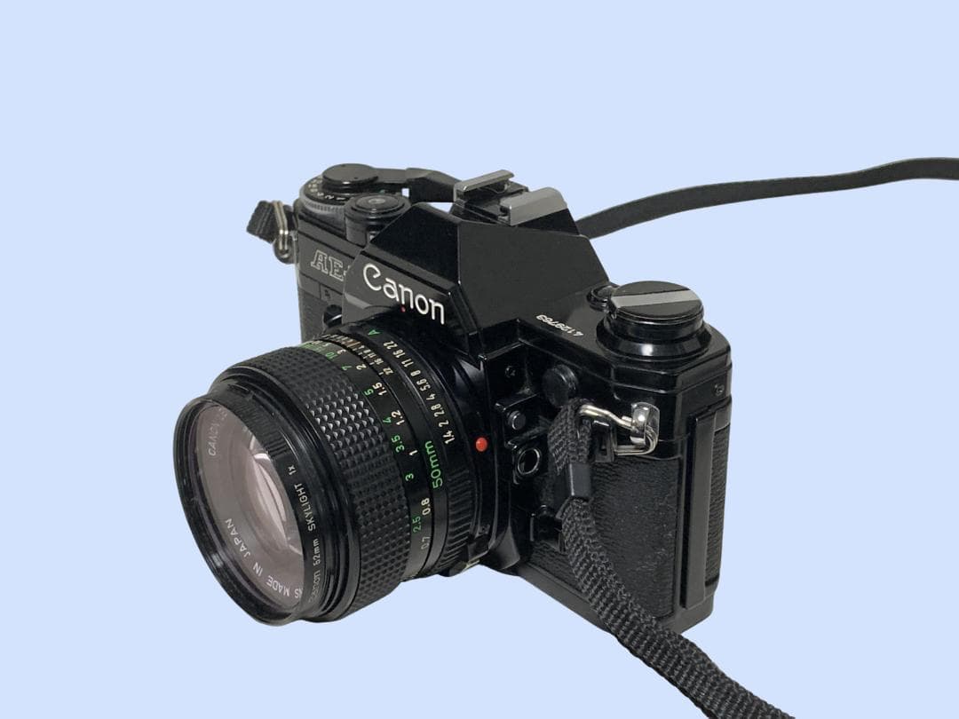 M7716 Canon AE-1 フィルムカメラ FD 50mm 1.4