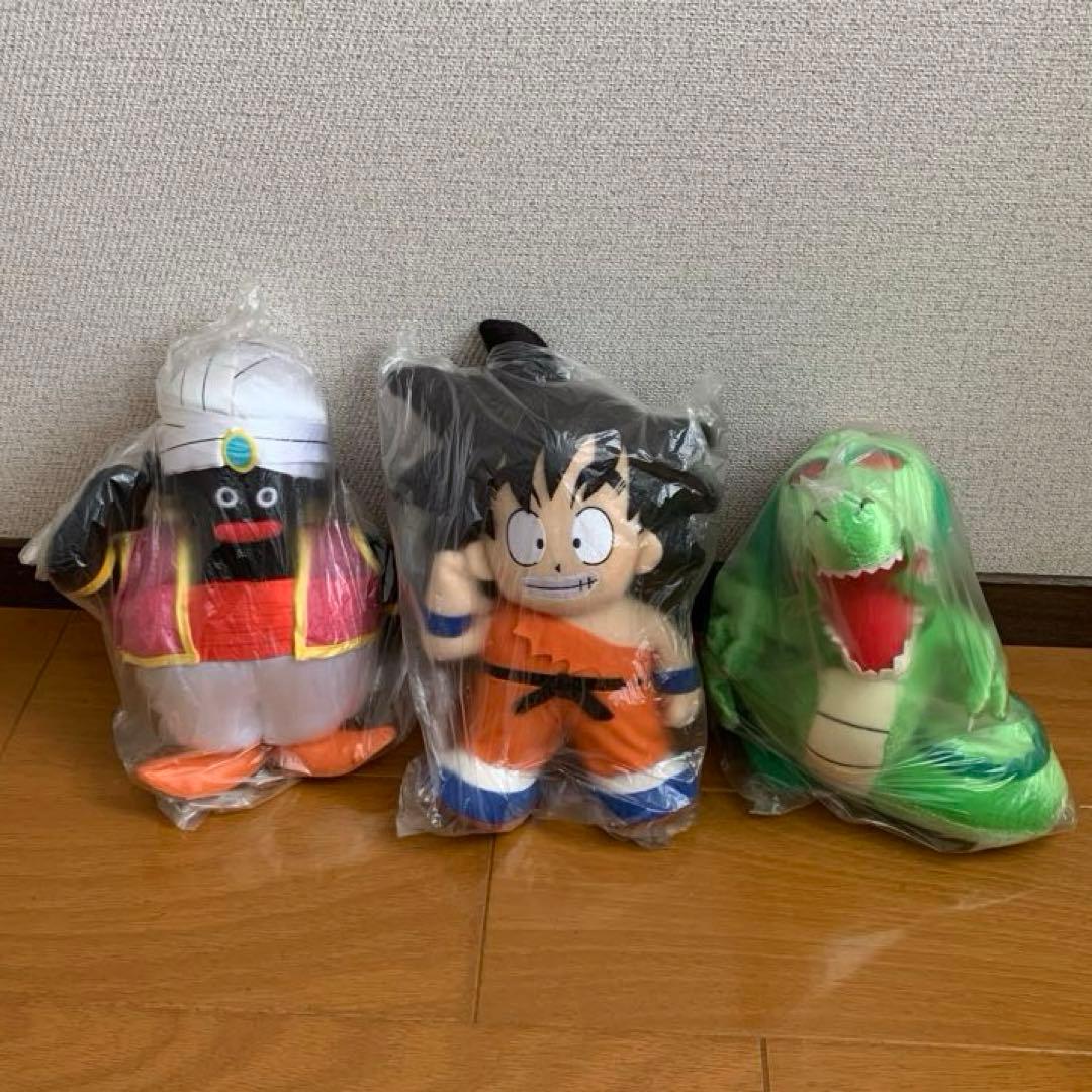 ドラゴンボール　ぬいぐるみ　孫悟空　ミスターポポ　神龍