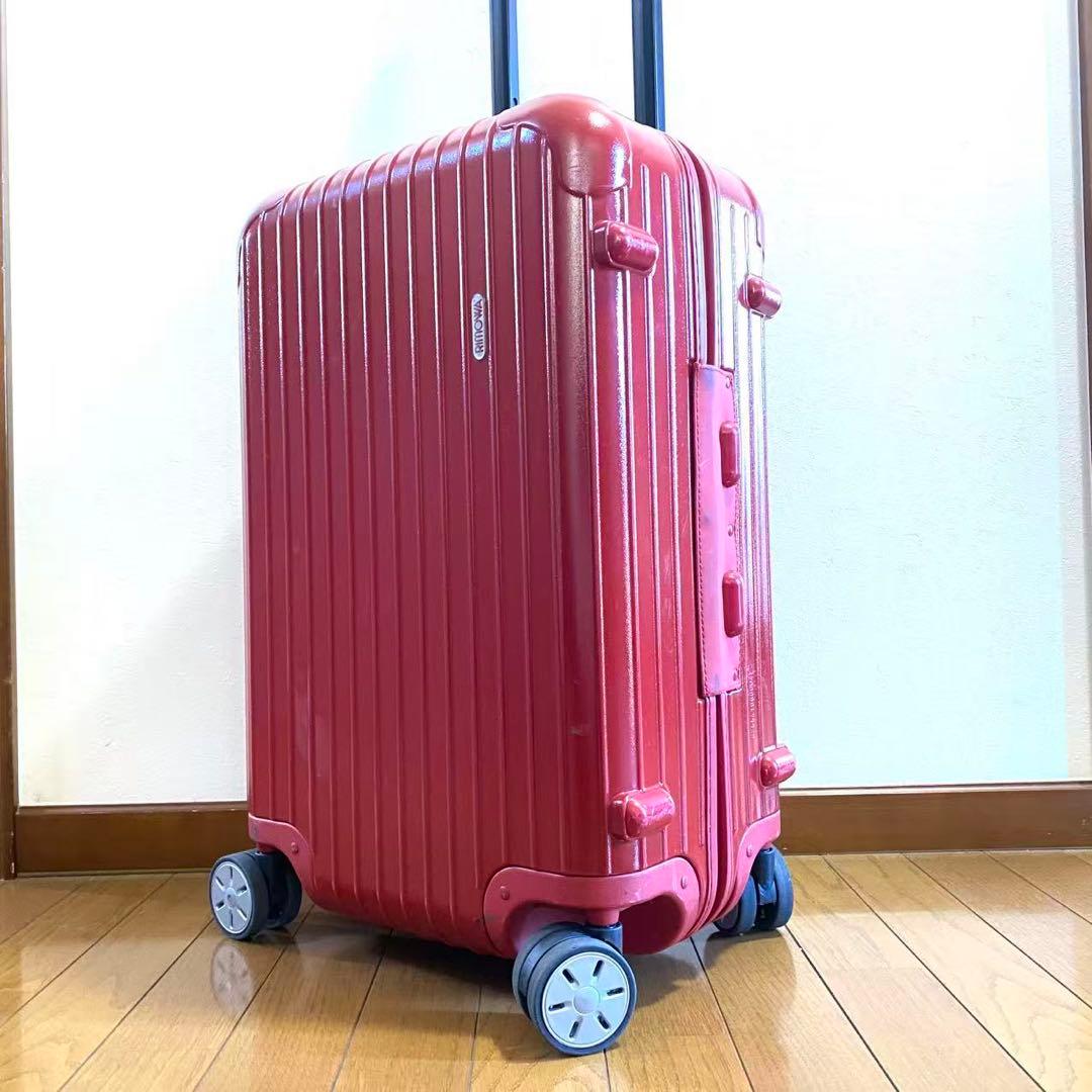リモワ　キャリーケース　4輪　サルサ　875.54　レッド