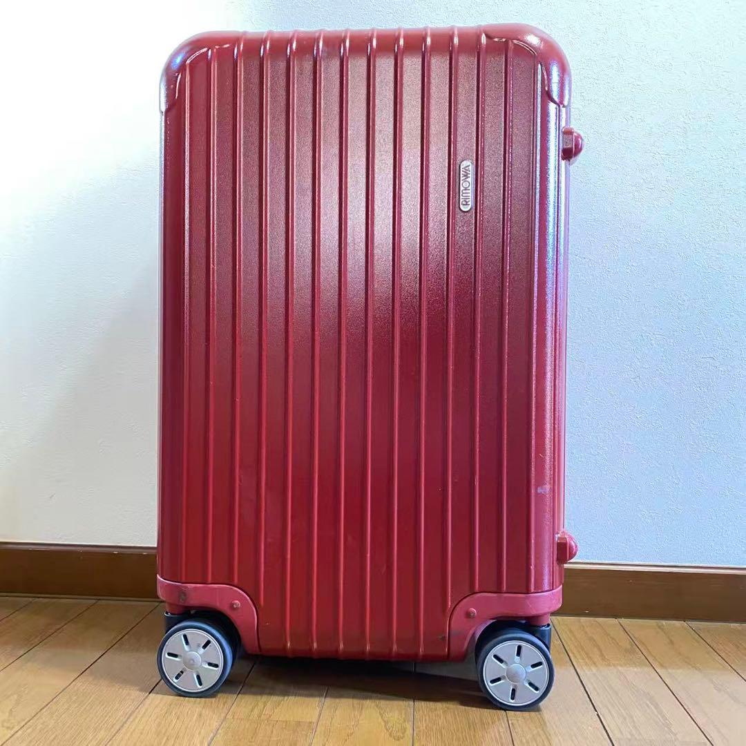 リモワ　キャリーケース　4輪　サルサ　875.54　レッド
