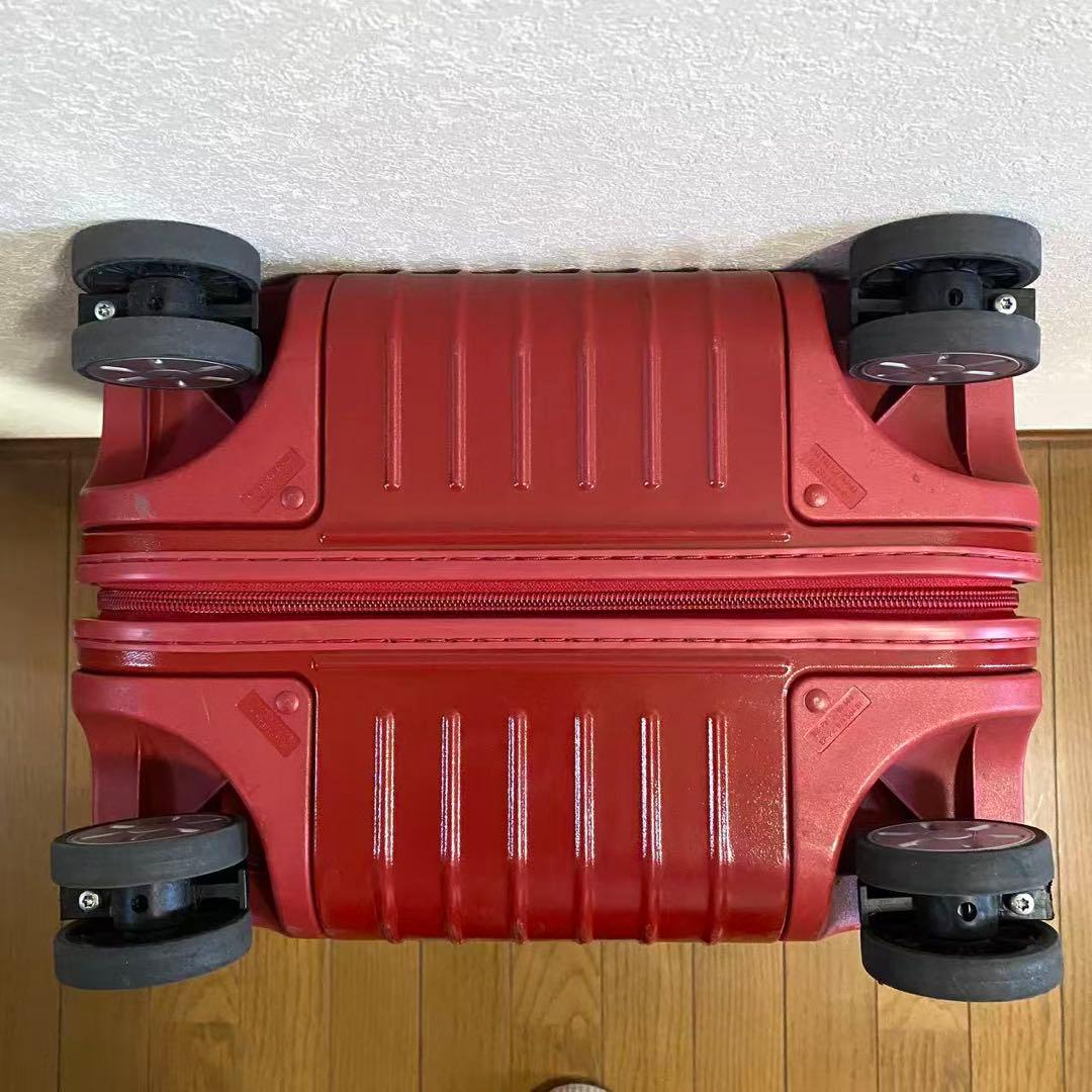 リモワ　キャリーケース　4輪　サルサ　875.54　レッド