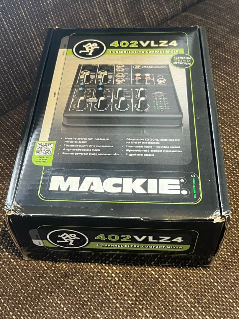 Mackie 402VLZ4 4チャンネル コンパクトミキサー