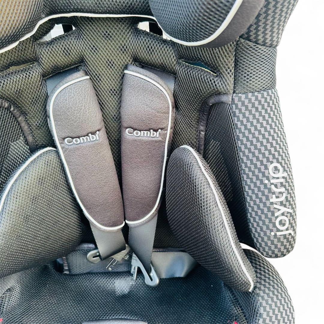 【極美品】Combi ジョイトリップ エッグショック　ジュニアシート ブラック